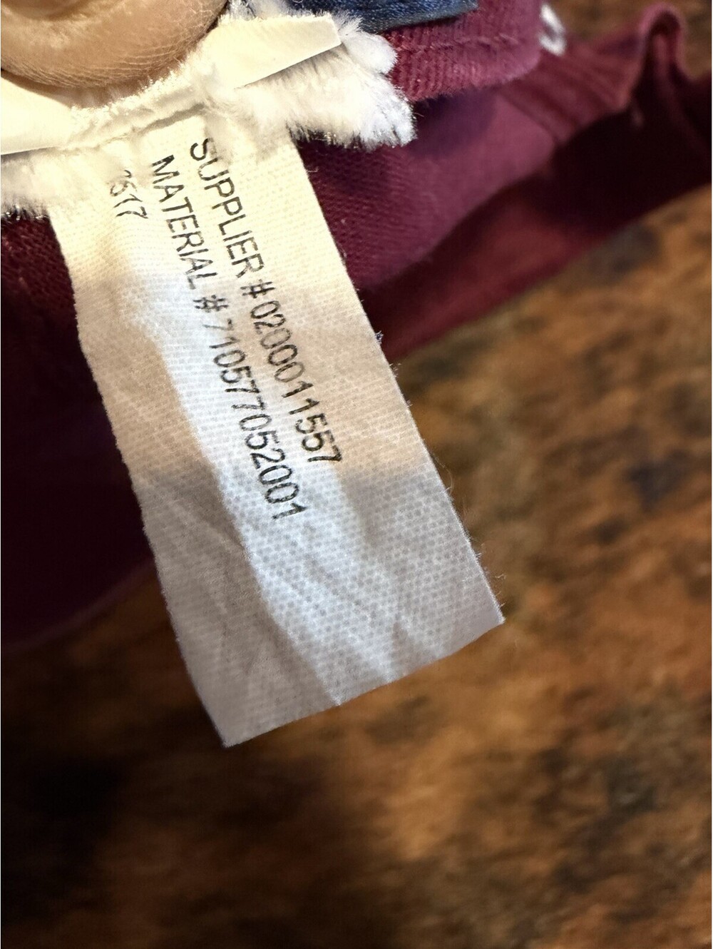 Polo By Ralph Lauren Adjustable Maroon Ball Cap One Size White Pony - Picture 6 of 7